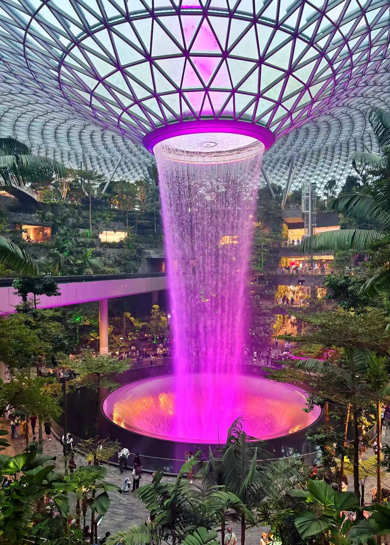 Jewel Changi Waterfall